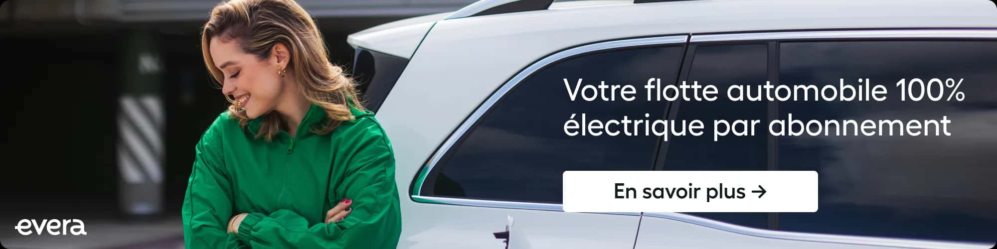 Votre flotte automobile 100% électrique par abonnement
